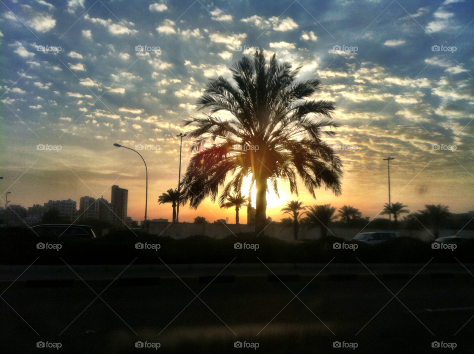 sky sunset clouds cloud by LisAm