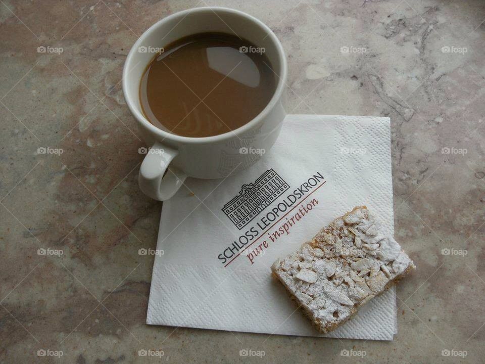 Coffee break at the Schloss