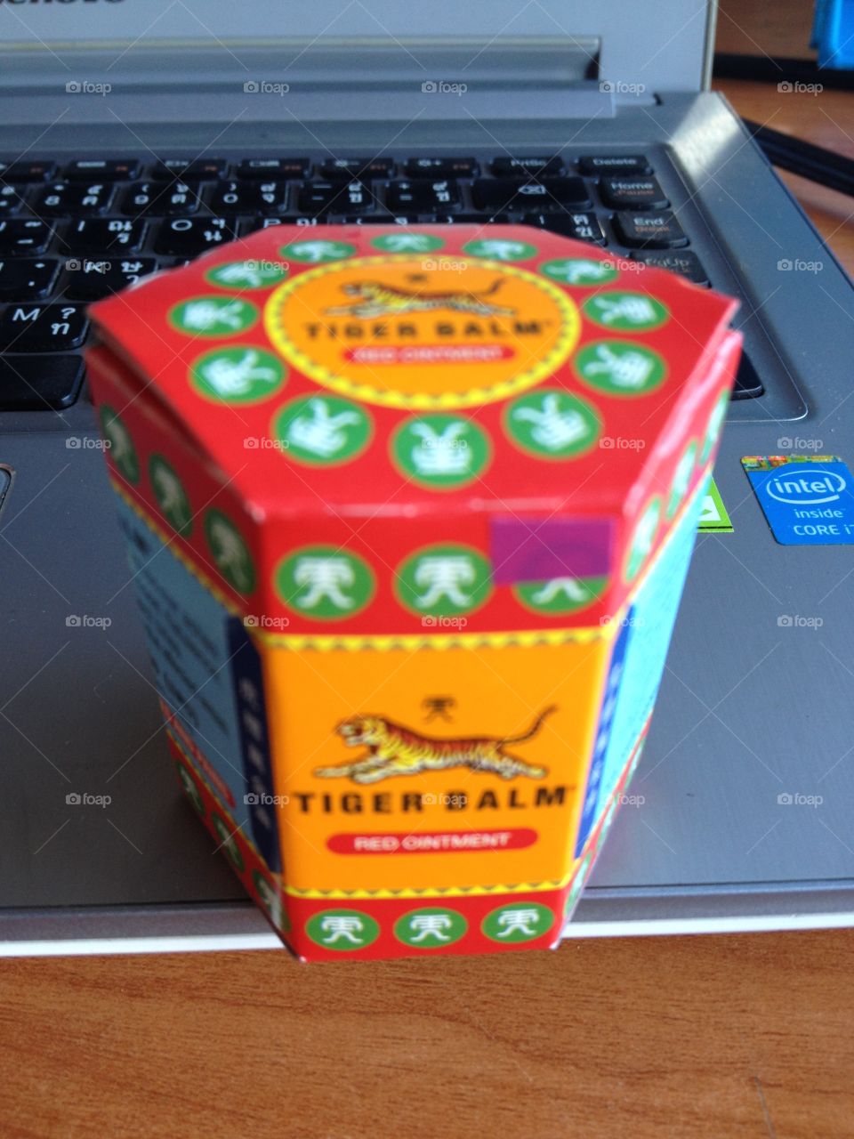 Tiger balm the most famous balm made in Thailand reduce pain   