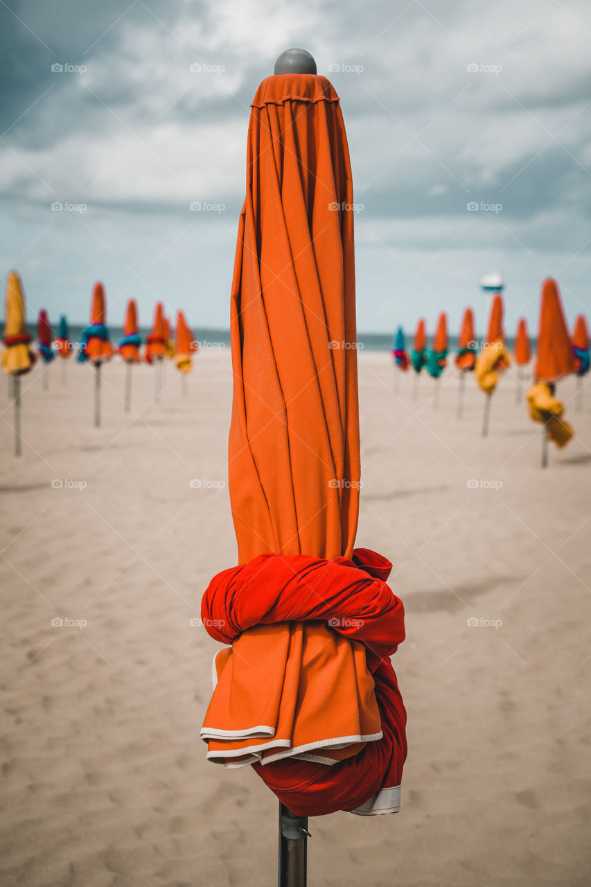 Umbrella at the beach