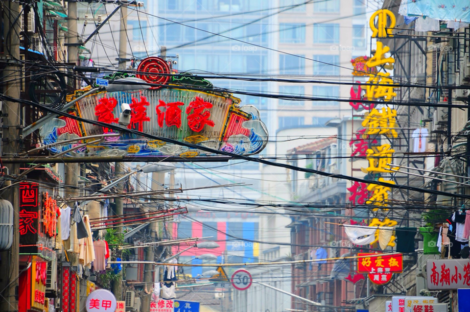 shangai street shopping by pitikelebek