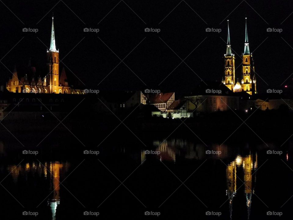 New year on a boat in Wroclaw