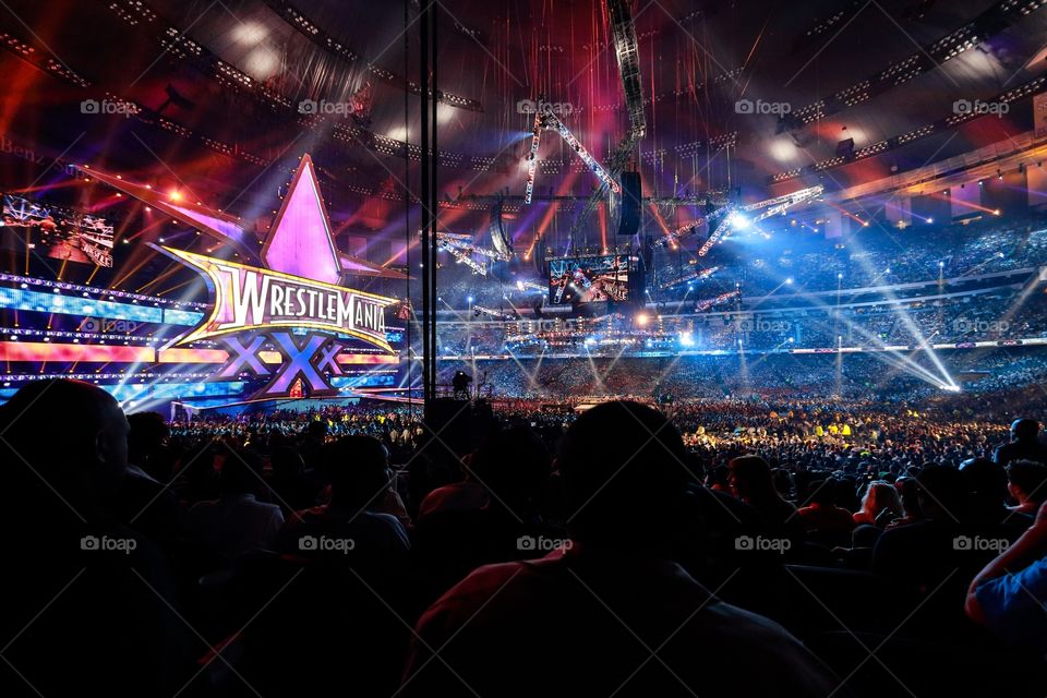 Wrestlemania 30th in New Orleans Louisiana USA 