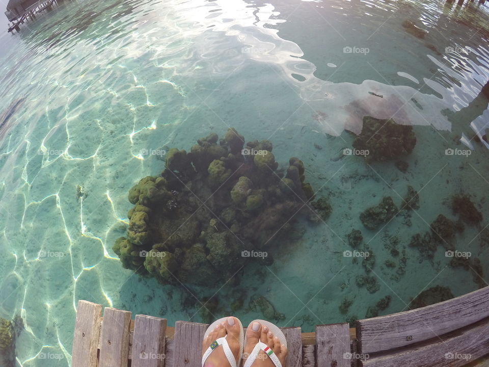 Mu feet in Polynesia
