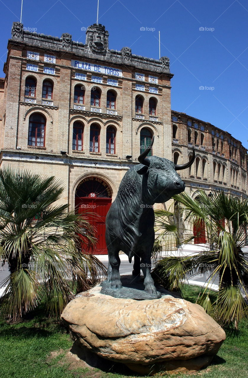 La plaza de toros Puerto de Santa Maria.