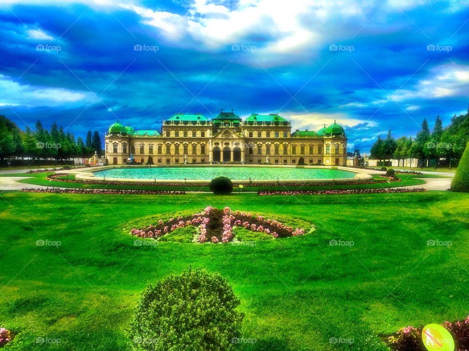 Royal palace in Vienna 