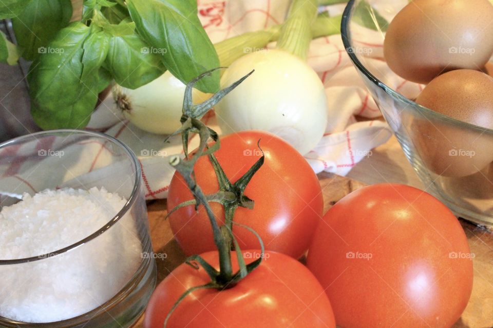 Ingredients for cooking