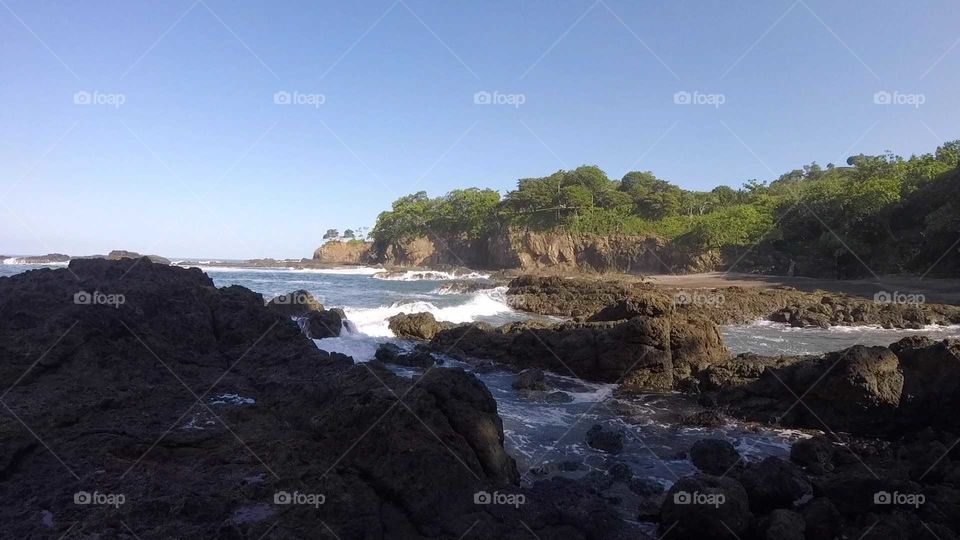 Costa Rica Coast Line