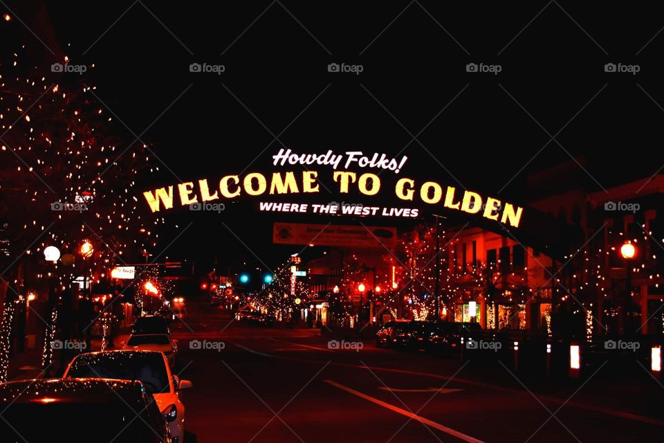 welcome to Golden