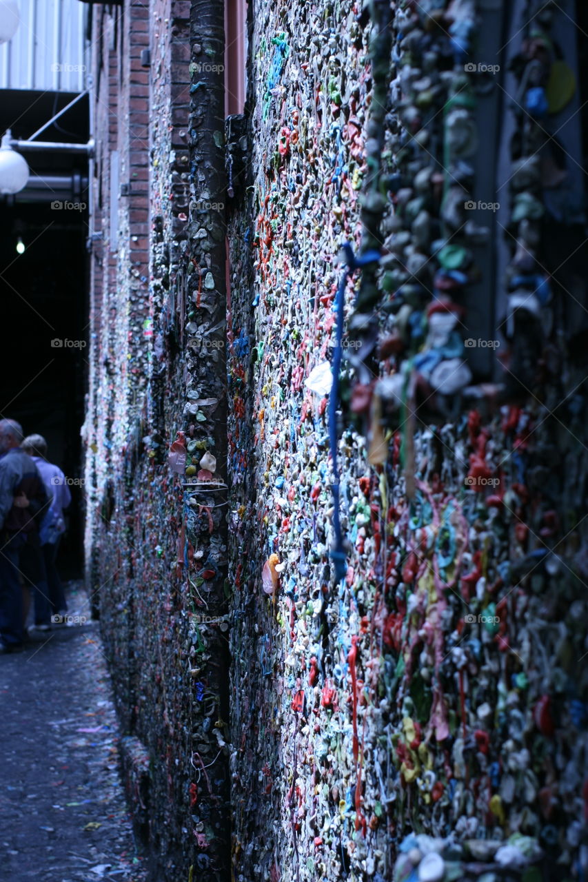 Seattle gum alley