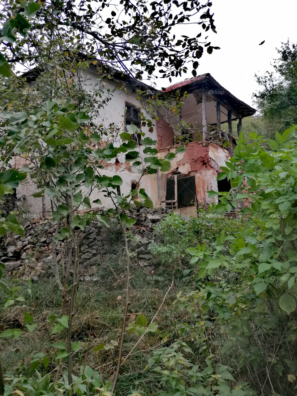 Abandoned village