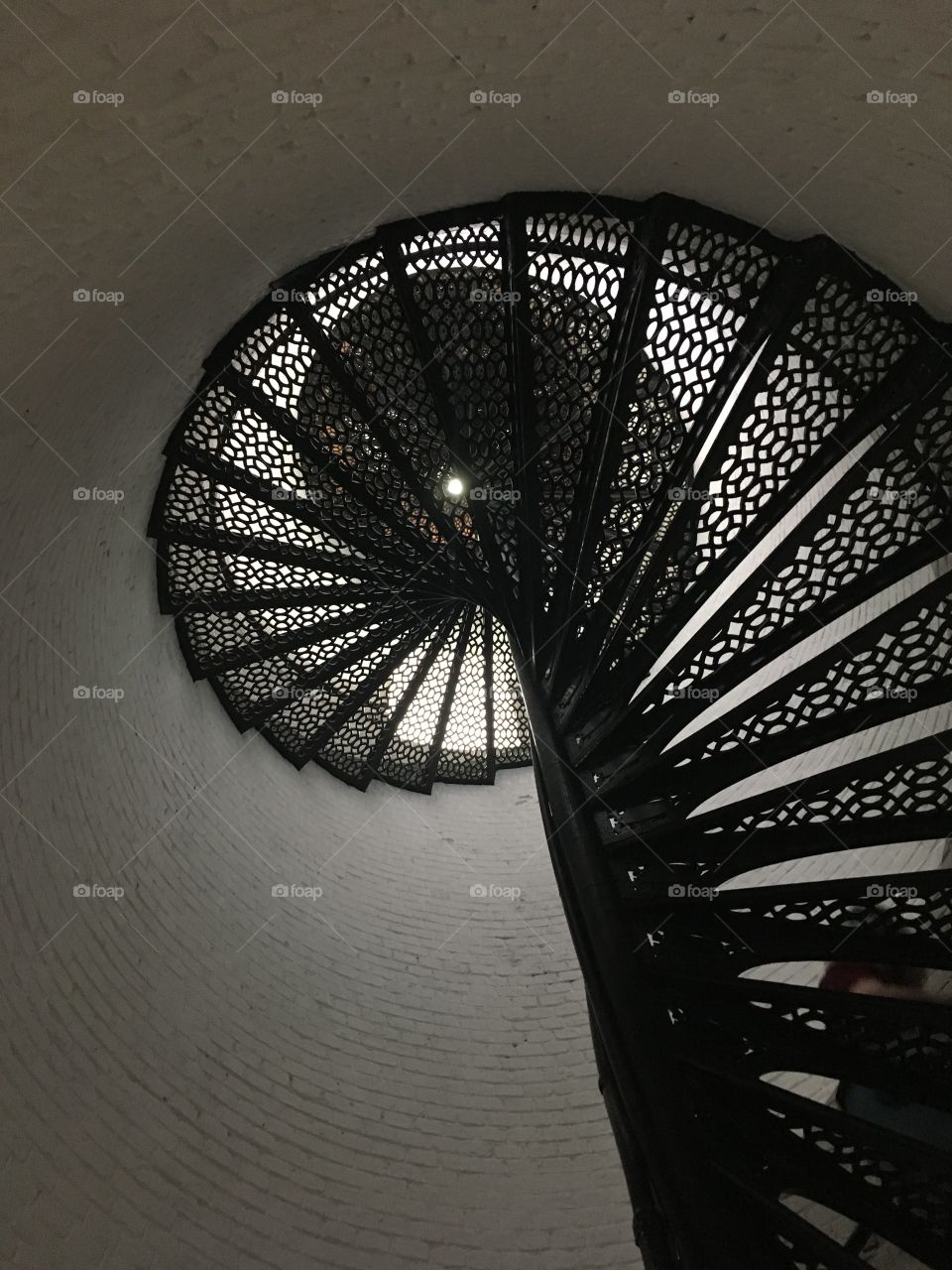 Stairway in the Pensacola Lighthouse 