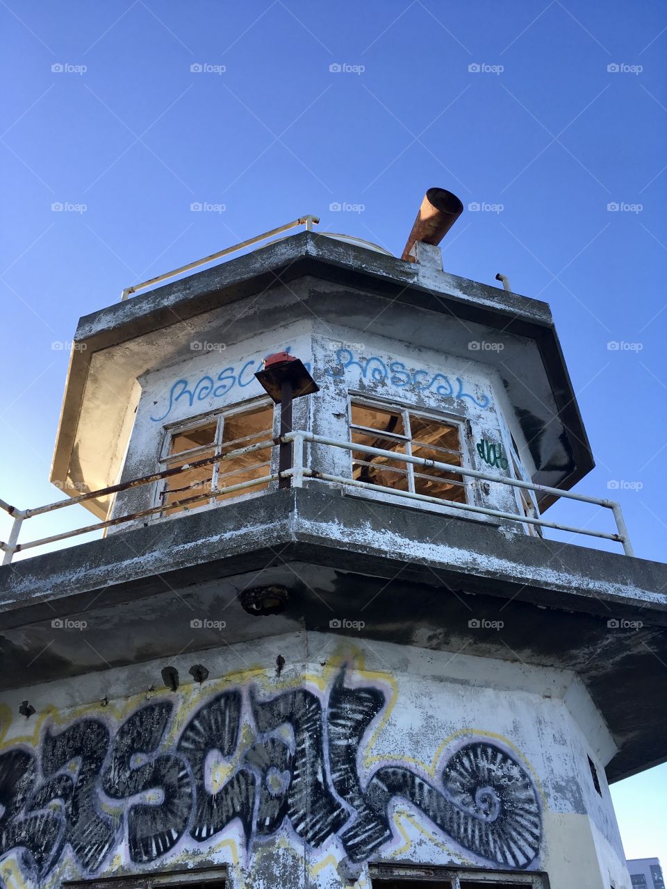 Old abandoned lighthouse 