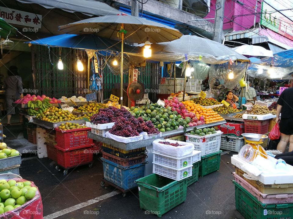Thailand,Flap Market,Fruit
