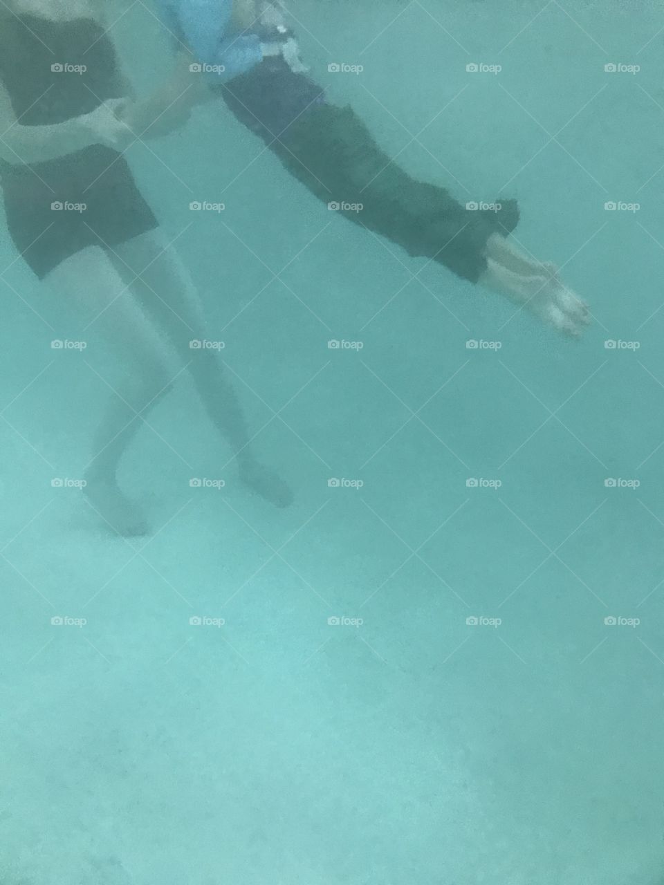 Mermaid in training