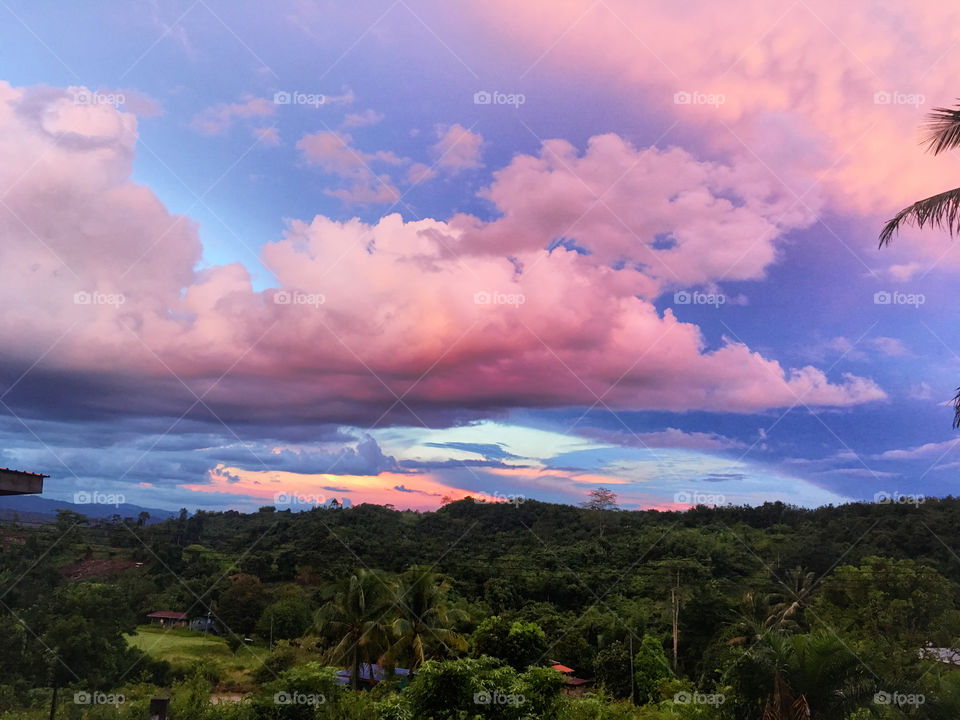 Big clouds 