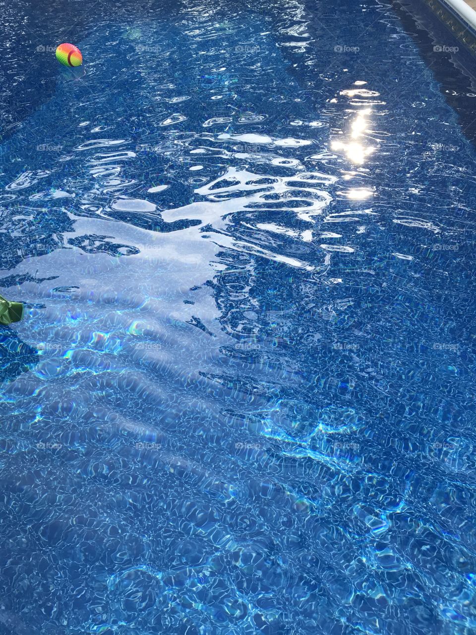 Pool texture water cool summertime 