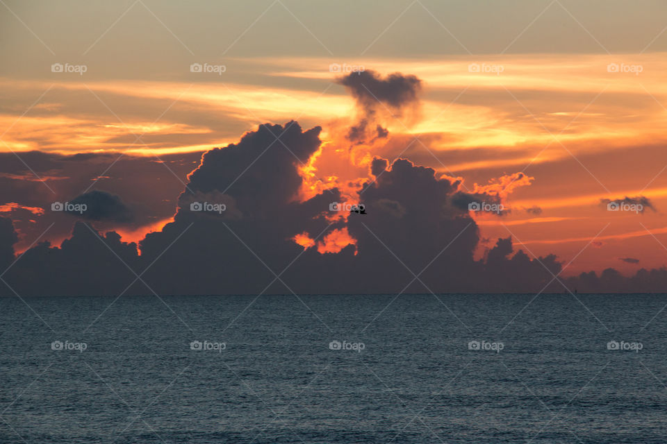 Sunrise over the Atlantic