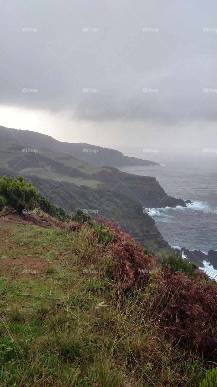 Azores Portugal coast