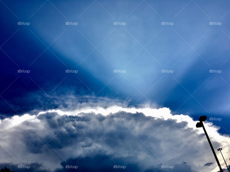 Cool cloud after the storm