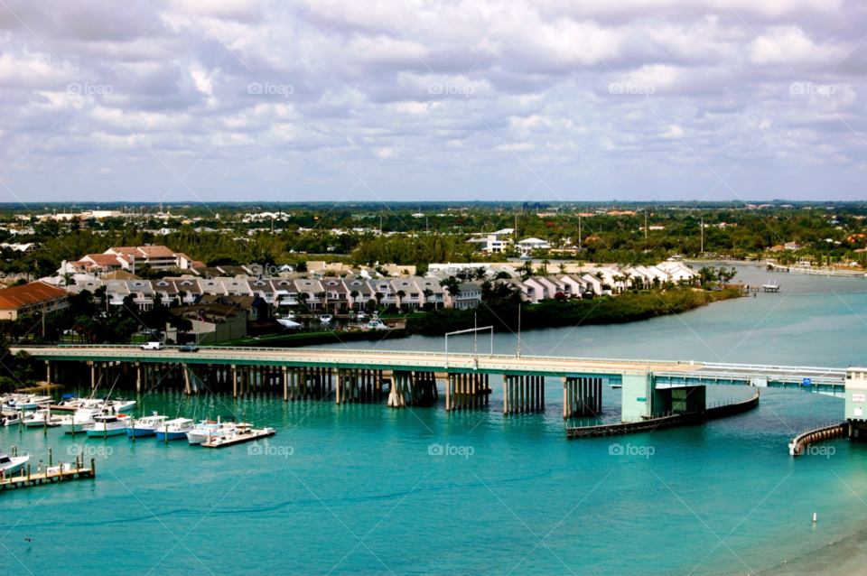 boats bridge jupiter florida by refocusphoto