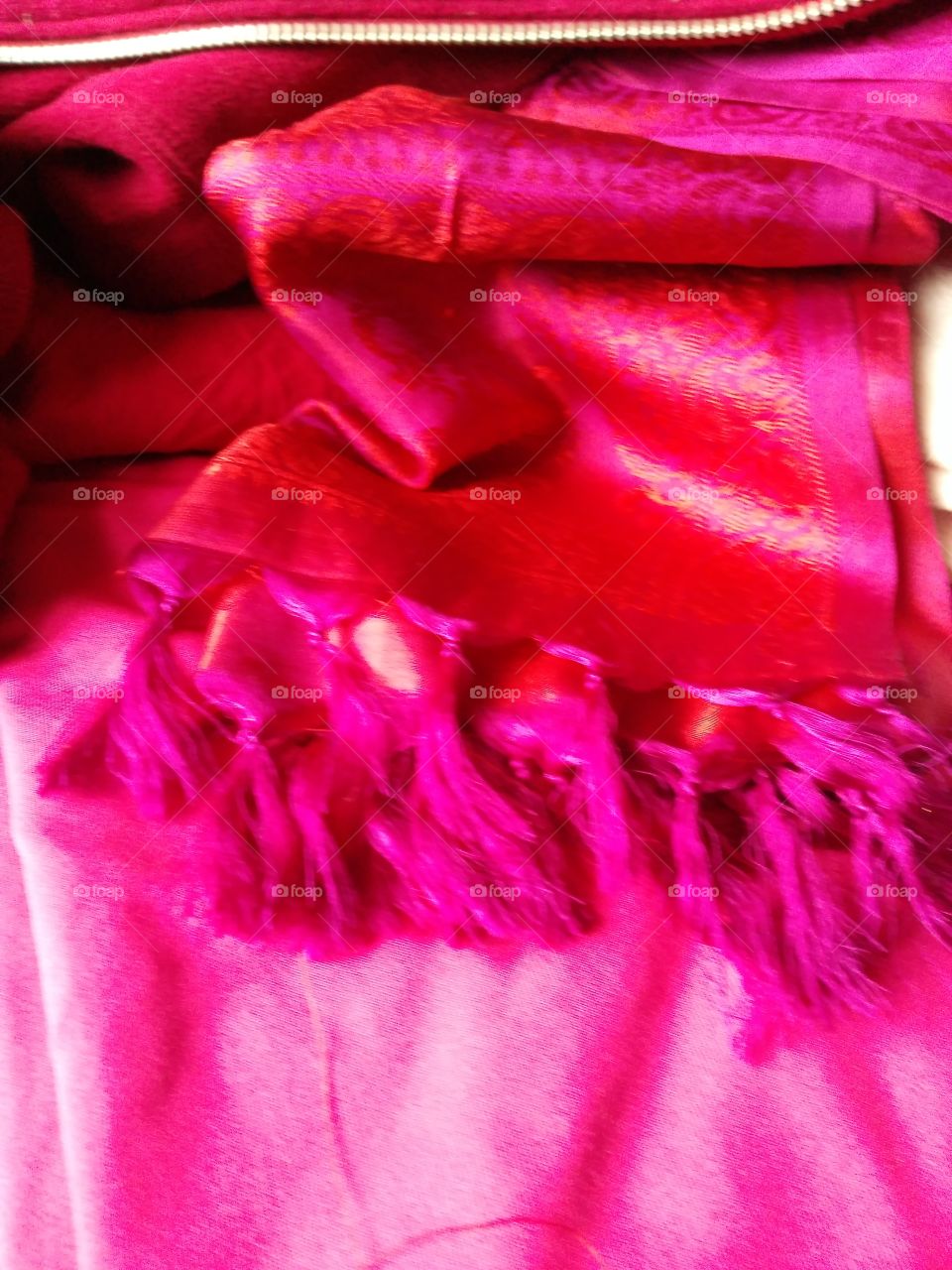 pink tassels