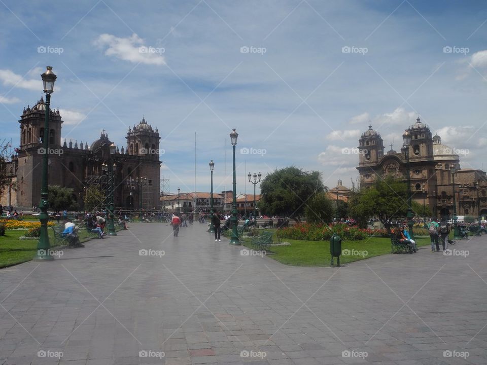 Plaza de armas, Cusco, Perù