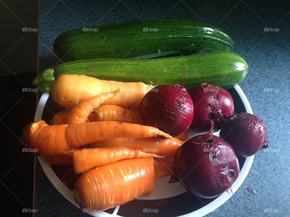 Garden veggies