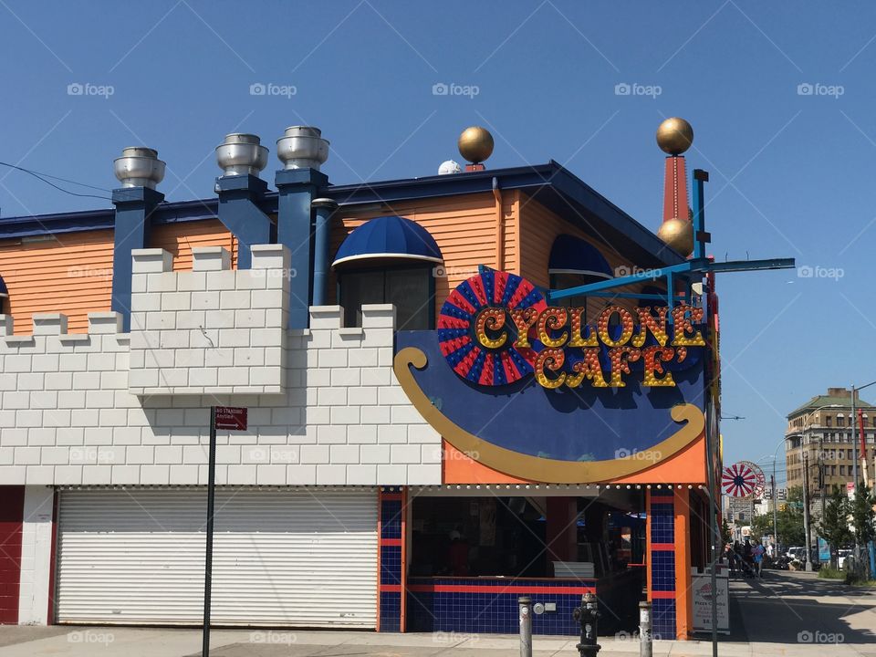 Cyclone Cafe, NYC. 