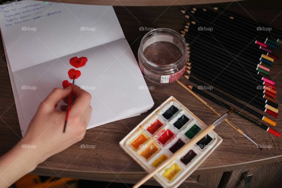 Table, Business, Indoors, Paper, People