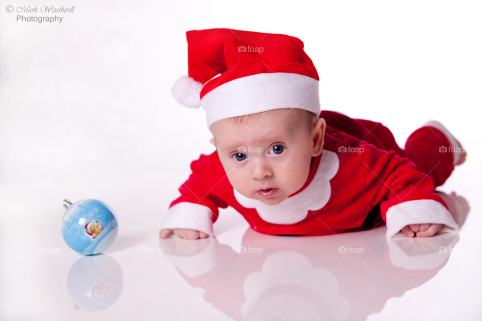 baby christmas santa claus by Weathers71