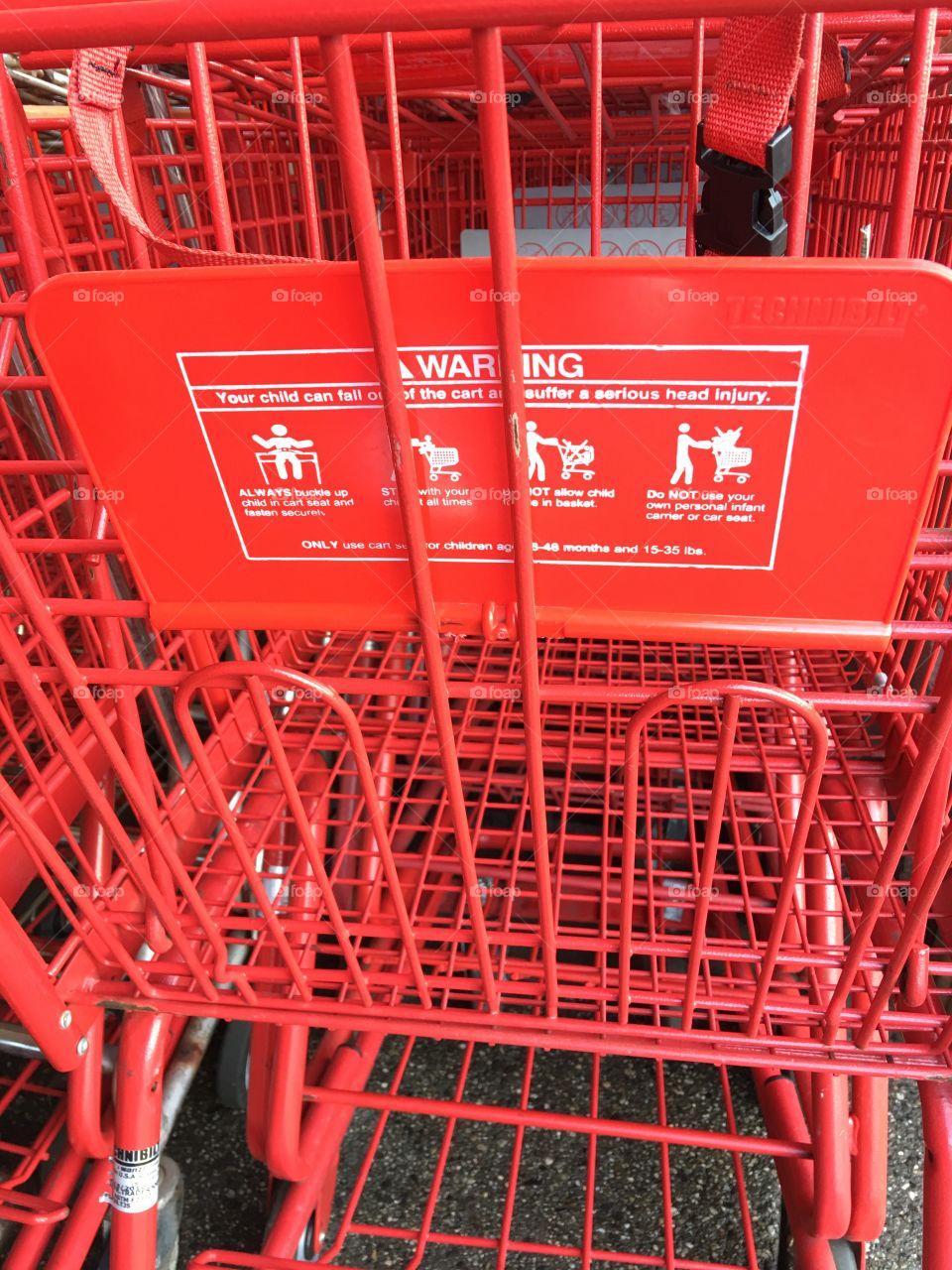 Shopping cart signage