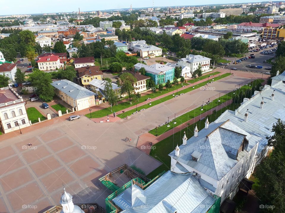 вологда , улица вид и сверху