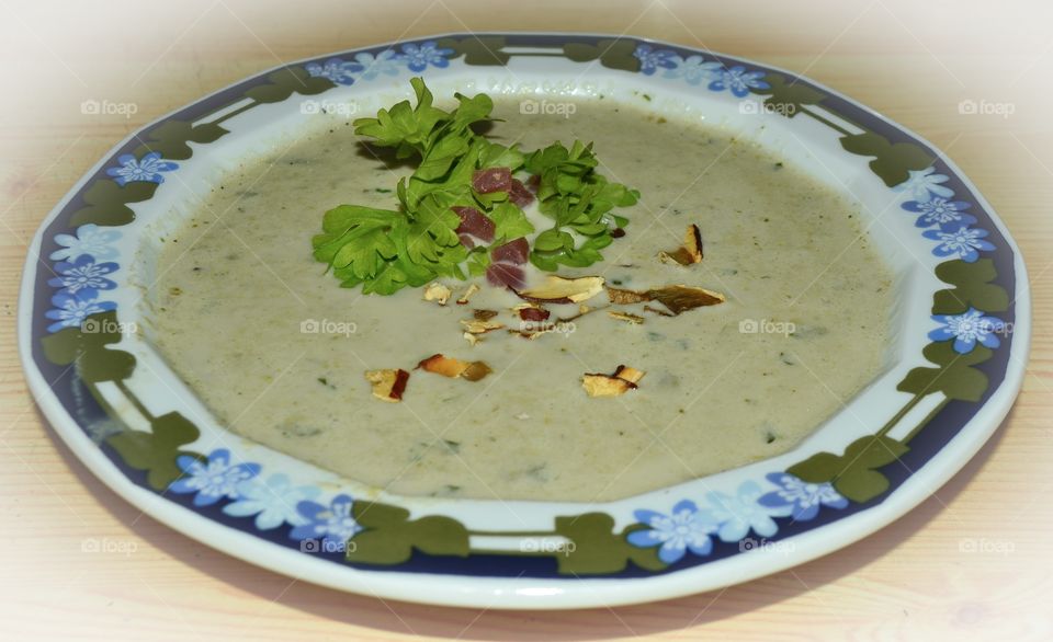 Mushroom soup