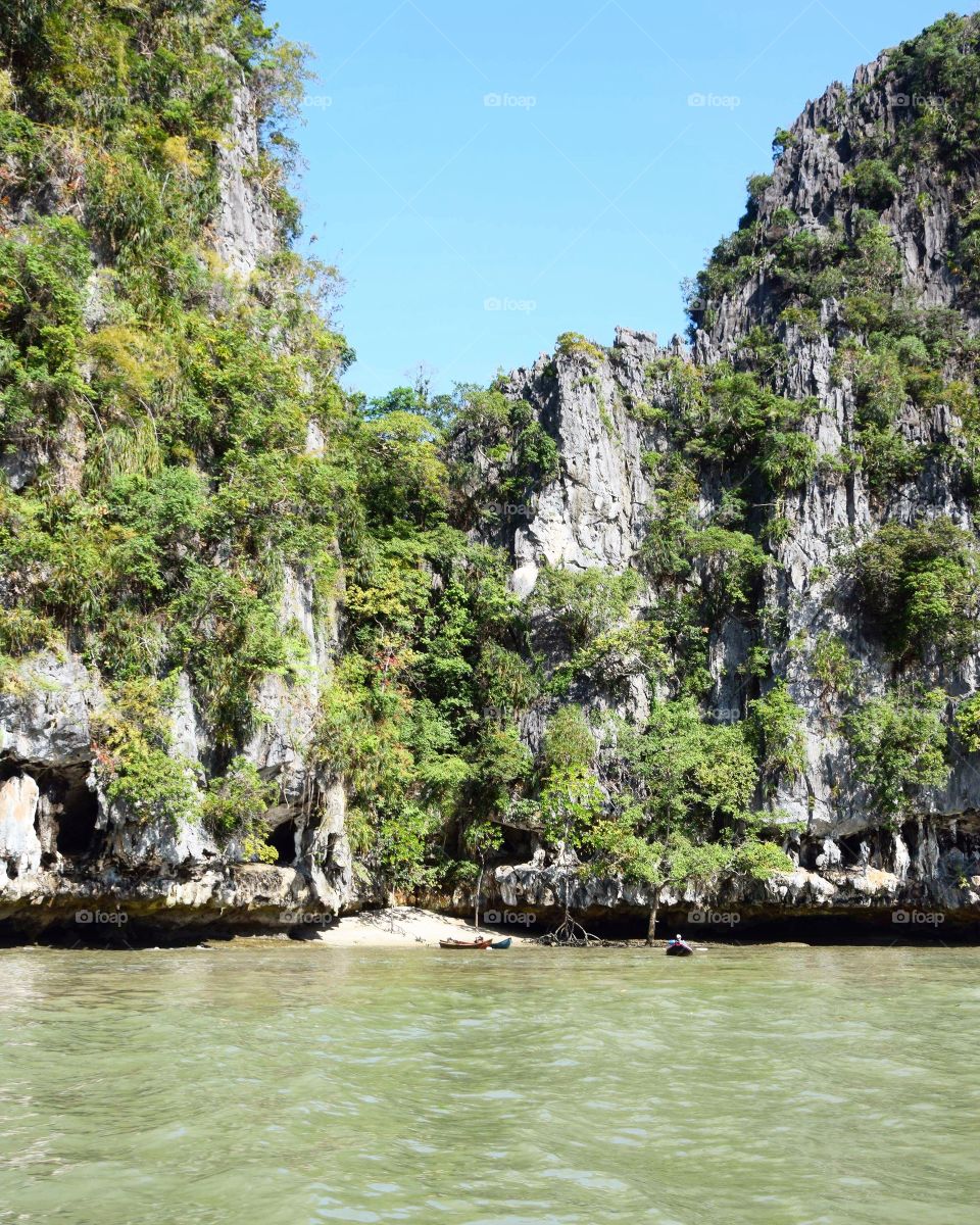 Beautiful Phang nga in south of Thailand 