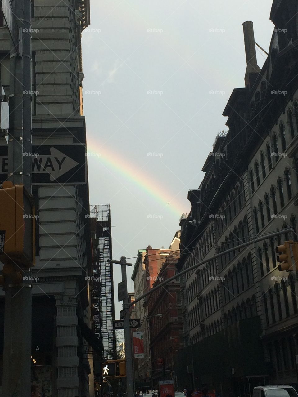 NYC rainbow