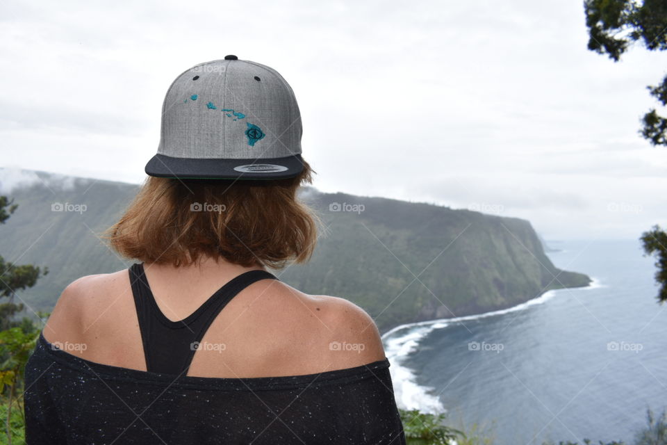 Hawaii, hat and all