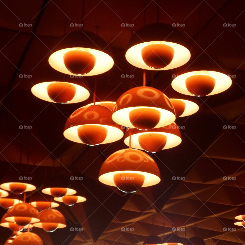 Lamp in Hambourg in Germany