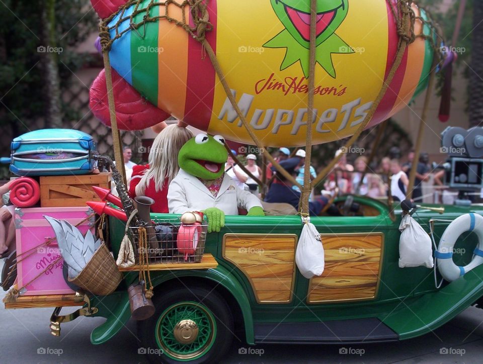 WDW Parade - Kermit & Miss Piggy