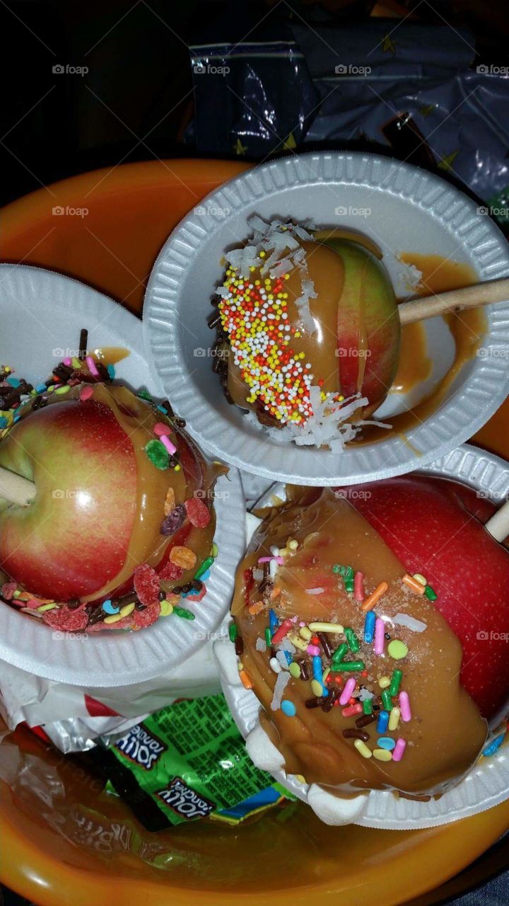 Halloween Candy apple