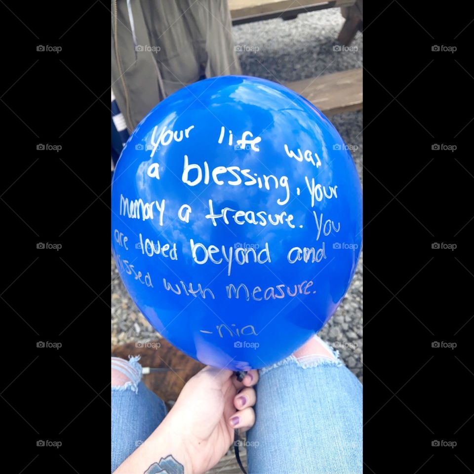 remembering a loved one