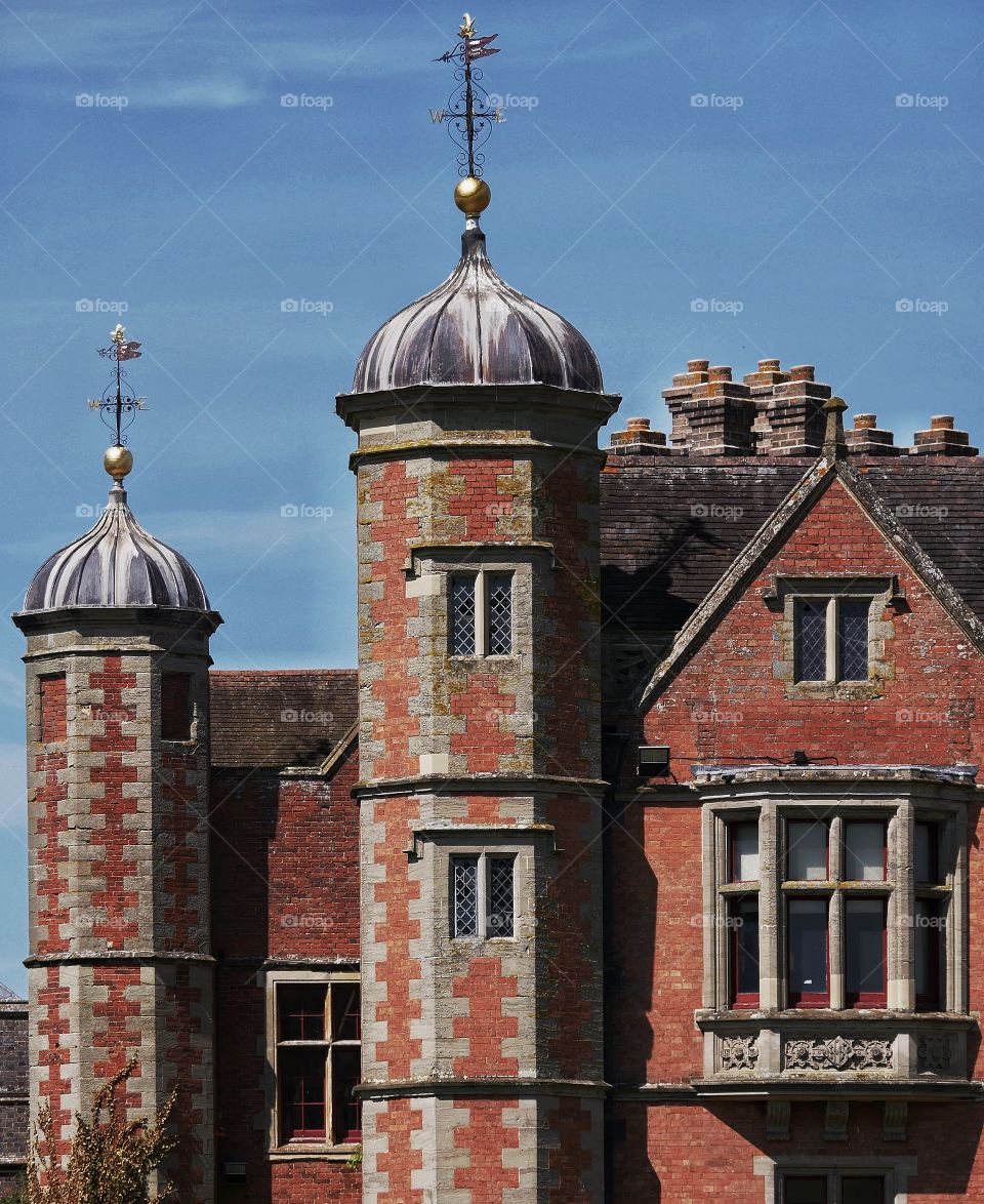 Stately home . English country house and stately home