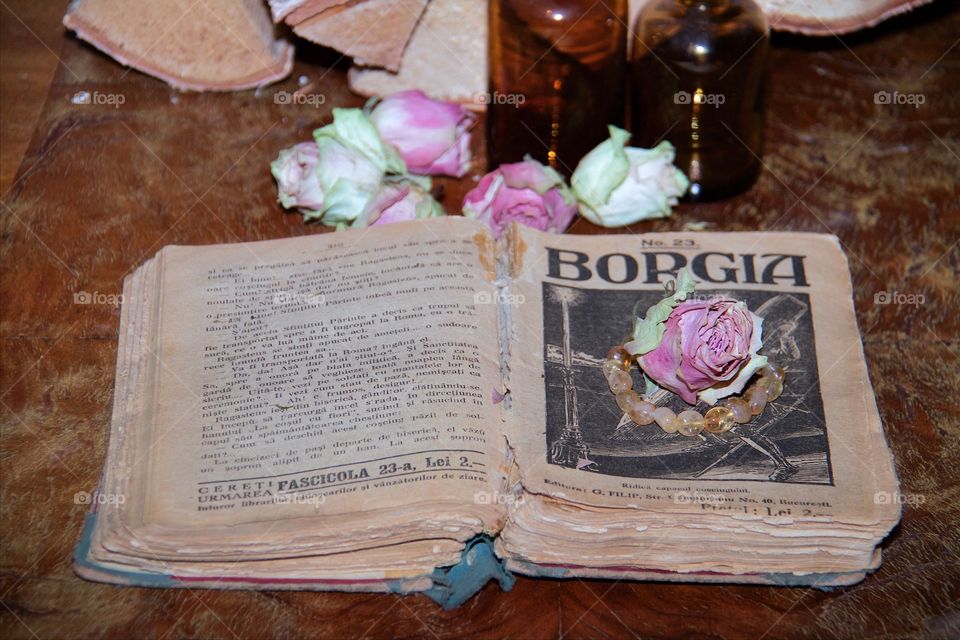 Old book, Borgia 