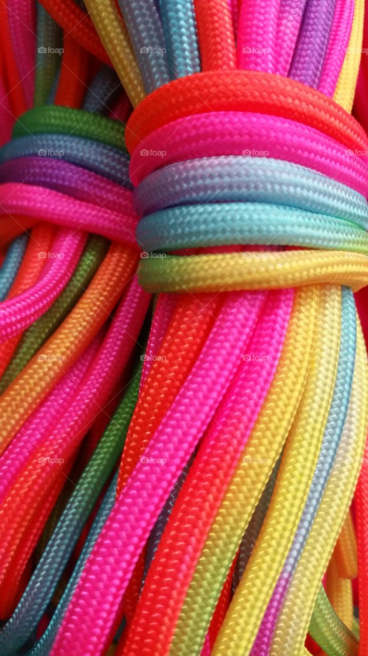 Multicolor cord