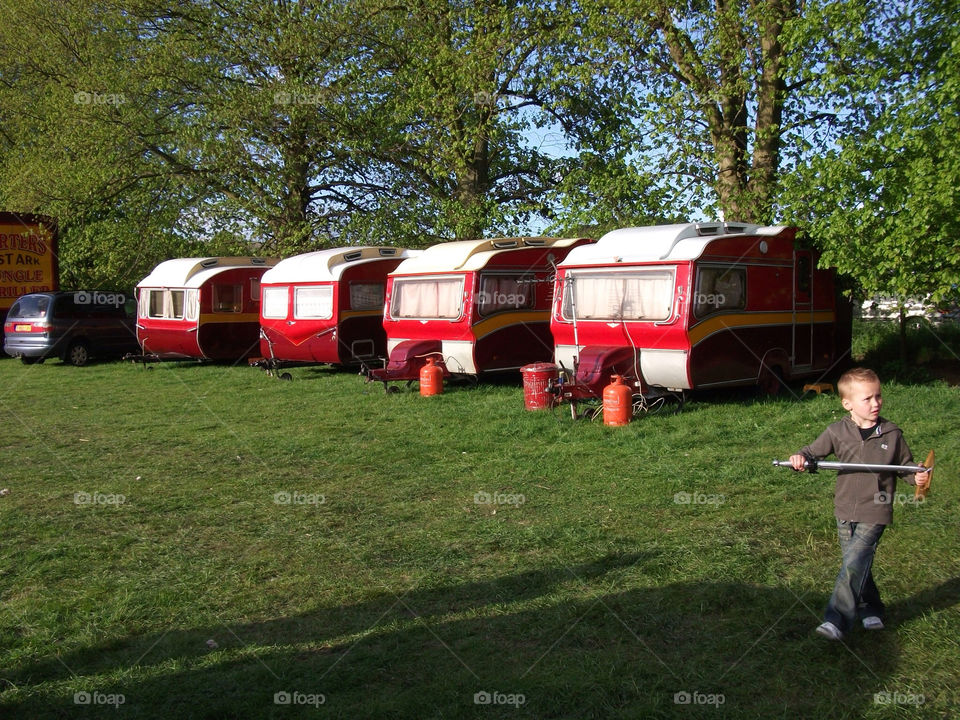 old caravans