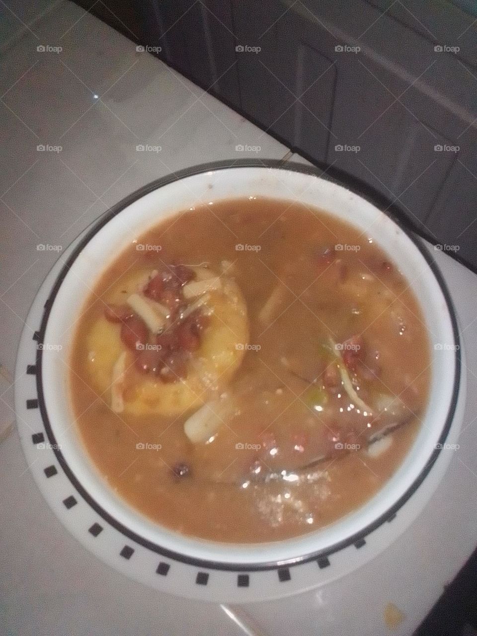 when you receive wisdom for your grandma and with the most beautiful love to make some delicious red peas soup