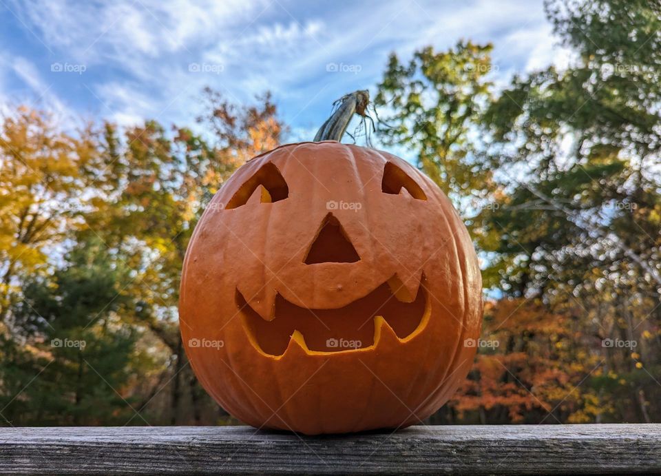 Halloween happy pumpkin