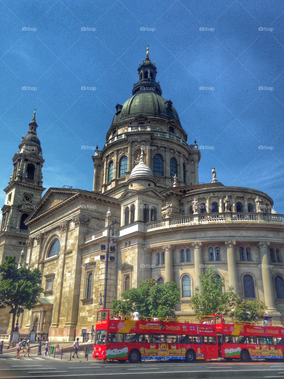 St. Stephen's Basilica . Is a Roman Catholic basilica in Budapest, Hungary. 