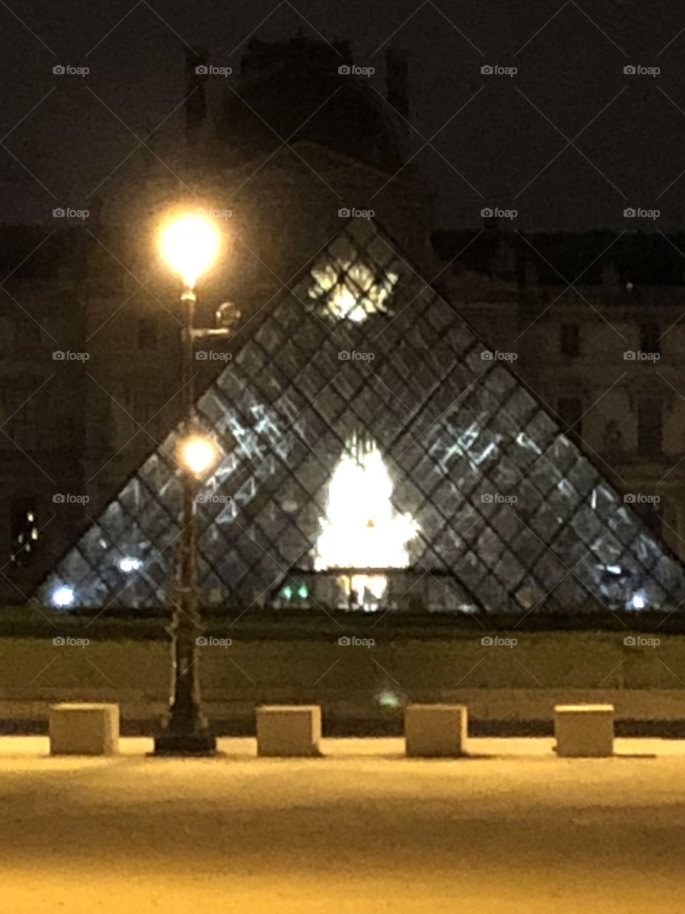 Pyramid louvres paris France 