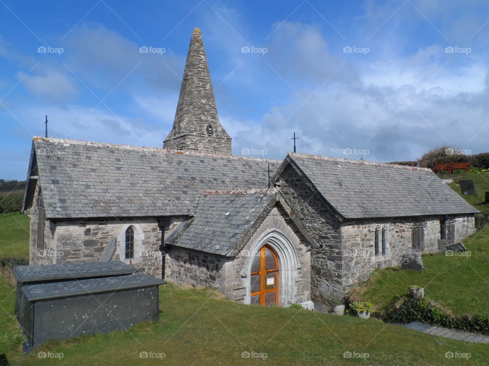 Tiny church in Cornwall